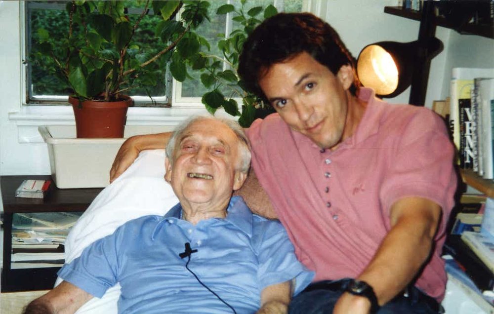 Morrie with Tuesday | Mitch&nbsp;Albom