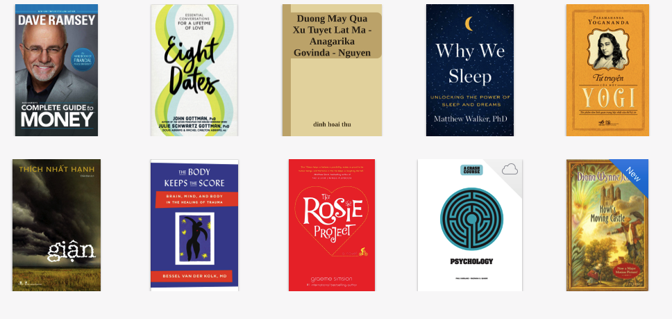 thấy biết ơn, và thấy đủ đầy